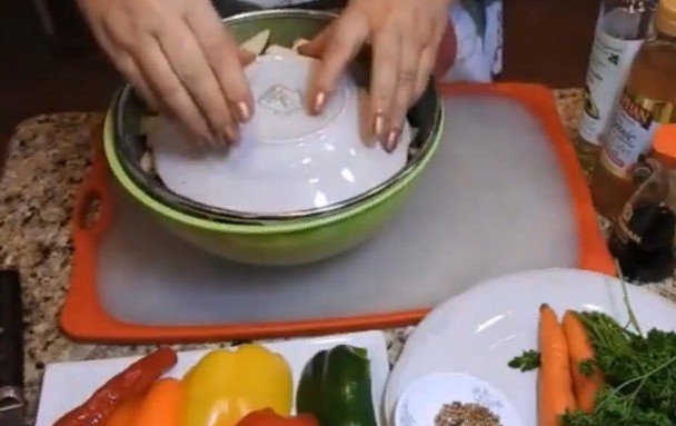 Баклажан салат жаниным узбек тилида