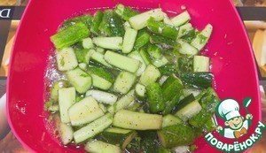 Нежинский салат из огурцов на зиму