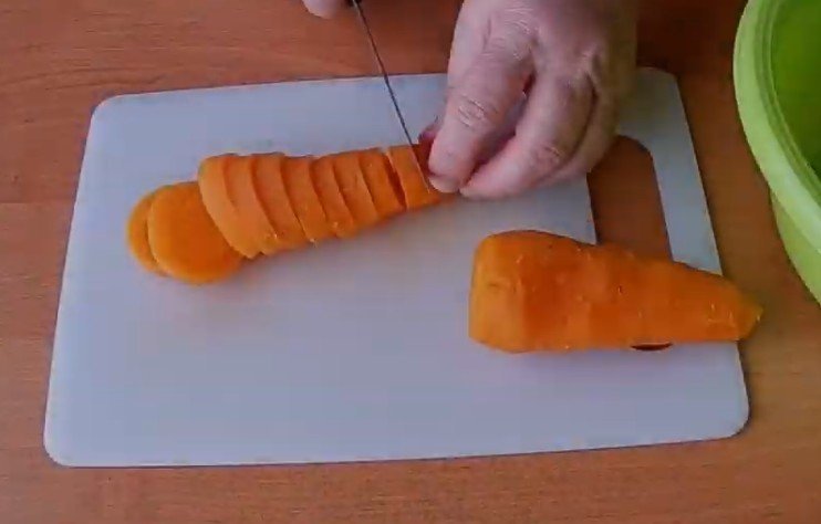 Турне нарезка моркови